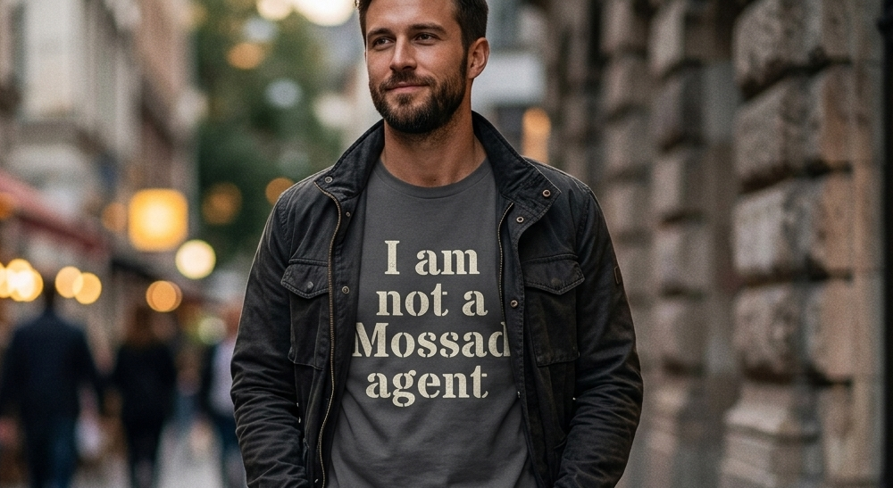 I Am Not A Mossad Agent Tee